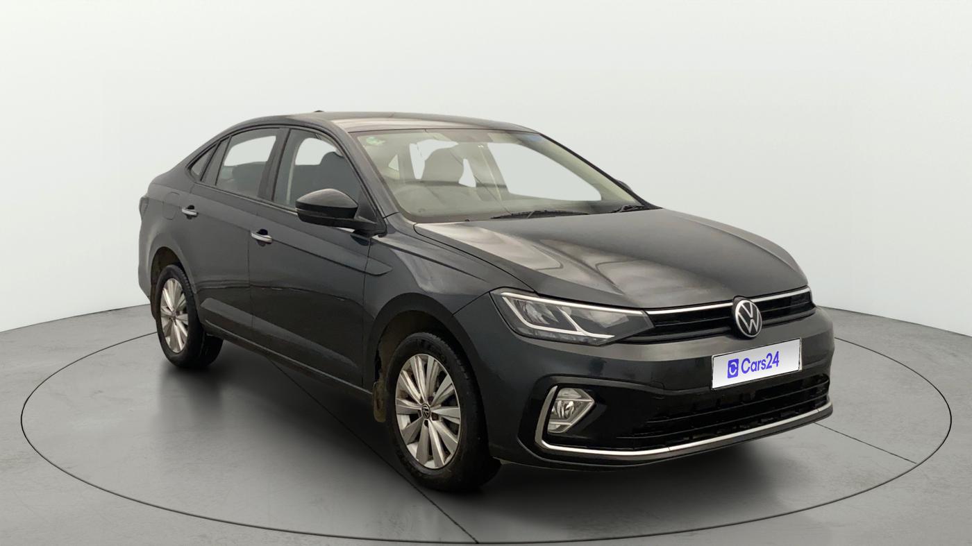 2024 Volkswagen VIRTUS HIGHLINE TSI 1.0 MT, Petrol, Manual, 21,033 km, Right Front Diagonal