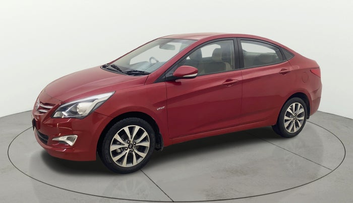 2016 Hyundai Verna 1.6 VTVT SX AT, Petrol, Automatic, 60,245 km, Left Front Diagonal