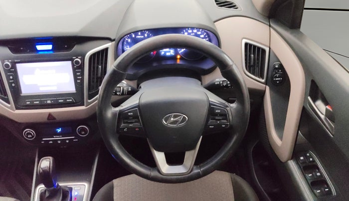 2018 Hyundai Creta SX PLUS AT 1.6 PETROL, Petrol, Automatic, 85,553 km, Steering Wheel Close Up