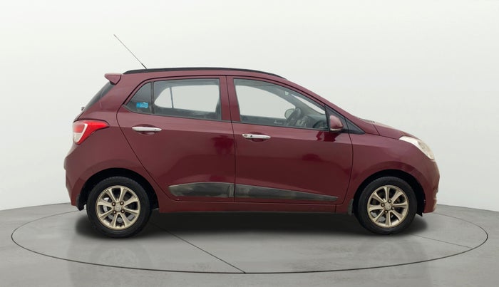 2016 Hyundai Grand i10 ASTA (O) AT 1.2 KAPPA VTVT, Petrol, Automatic, 63,796 km, Right Side View