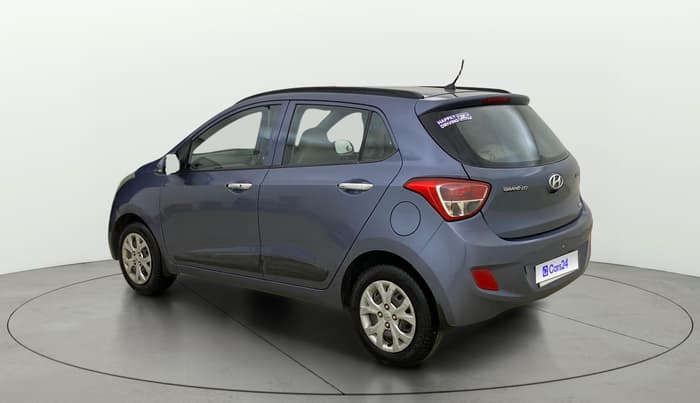 2014 Hyundai Grand i10 SPORTZ 1.2 KAPPA VTVT, Petrol, Manual, 51,681 km, Left Back Diagonal