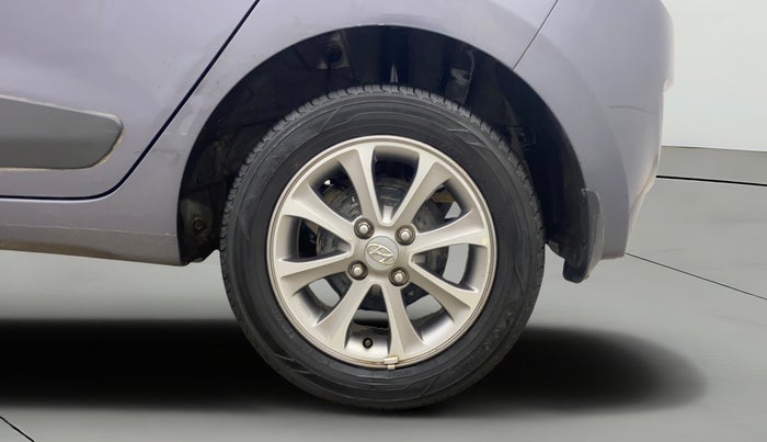 2016 Hyundai Grand i10 ASTA (O) 1.2 KAPPA VTVT, Petrol, Manual, 43,970 km, Left Rear Wheel