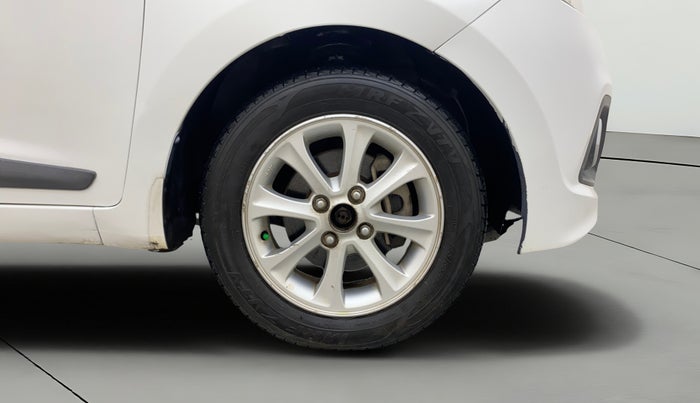 2014 Hyundai Grand i10 ASTA AT 1.2 KAPPA VTVT, Petrol, Automatic, 86,070 km, Right Front Wheel