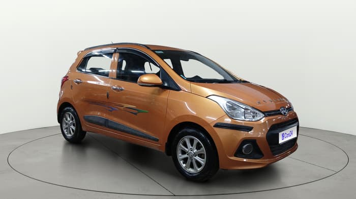 2014 Hyundai Grand i10 ASTA 1.2 KAPPA VTVT, Petrol, Manual, 31,896 km, Right Front Diagonal