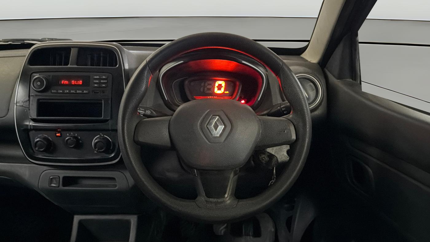 2018 Renault Kwid RXL 1.0, CNG, Manual, 49,487 km, Steering Wheel Close Up