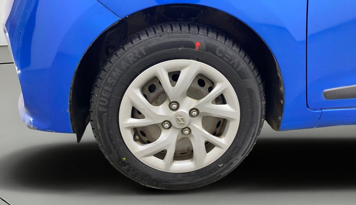 2018 Hyundai Grand i10 SPORTZ 1.2 KAPPA VTVT, Petrol, Manual, 81,960 km, Left Front Wheel