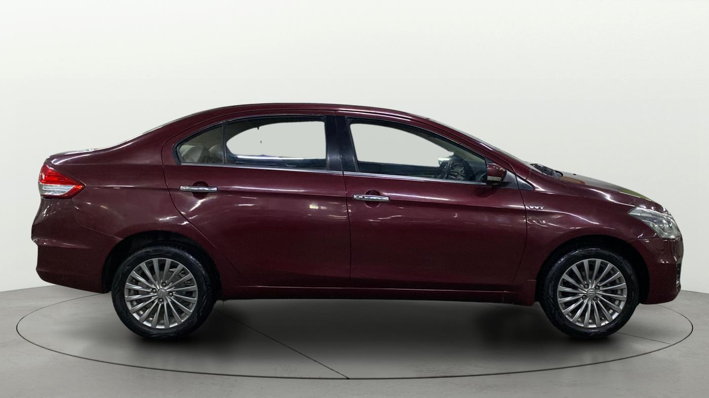 2017 Maruti Ciaz ALPHA  AT 1.4  PETROL, Petrol, Automatic, 68,260 km, Right Side View