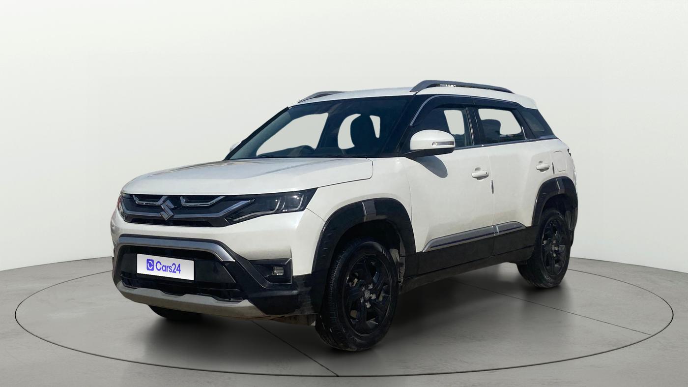 2023 Maruti BREZZA ZXI AT SMART HYBRID, Petrol, Automatic, 60,099 km, Left Front Diagonal