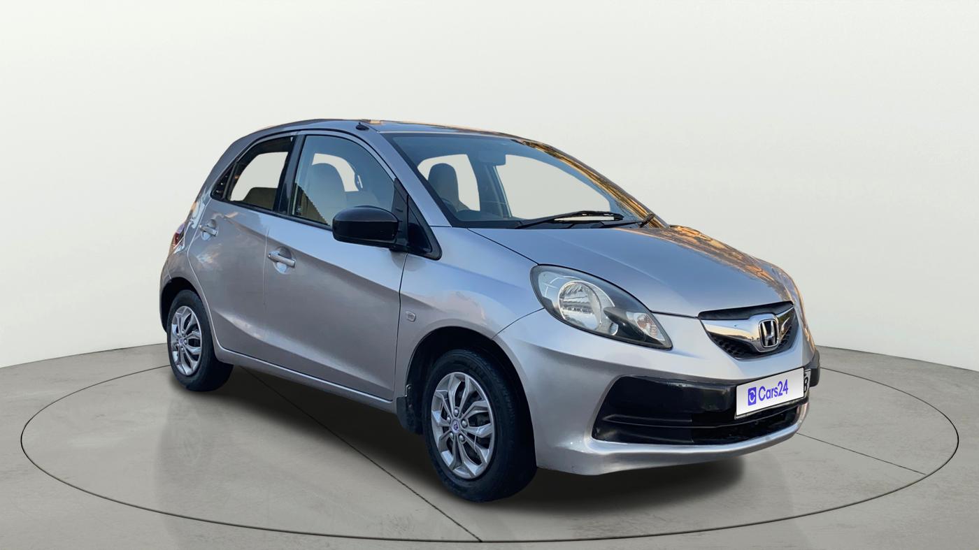 2014 Honda Brio S MT, Petrol, Manual, 67,544 km, Right Front Diagonal