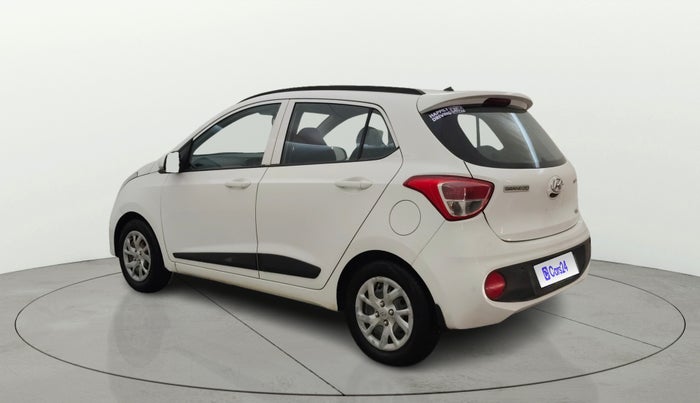 2018 Hyundai Grand i10 SPORTZ 1.2 KAPPA VTVT, Petrol, Manual, 98,288 km, Left Back Diagonal