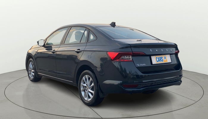 2022 Skoda SLAVIA AMBITION 1.0L TSI AT, Petrol, Automatic, 52,763 km, Left Back Diagonal