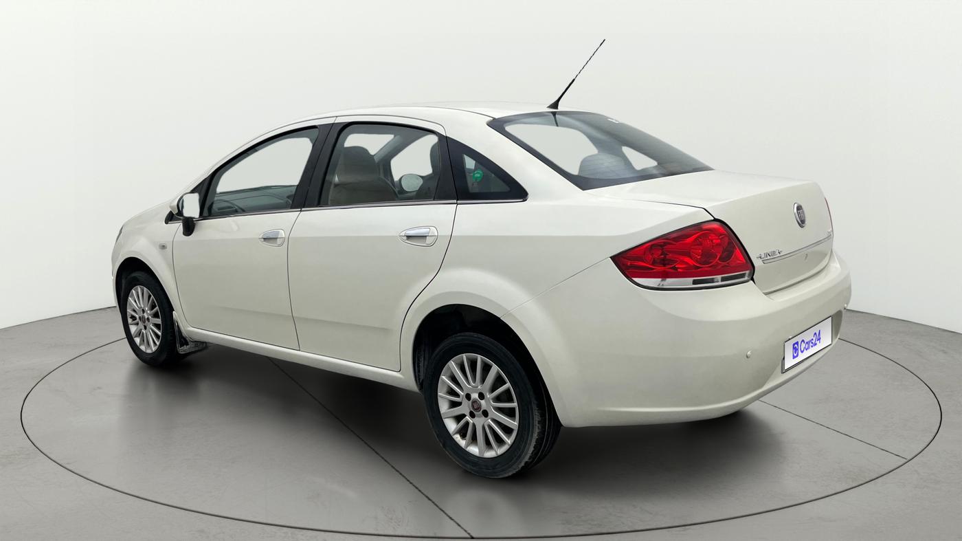 2014 Fiat Linea DYNAMIC 1.3 L ADVANCED MULTIJET, Diesel, Manual, 1,12,675 km, Left Back Diagonal