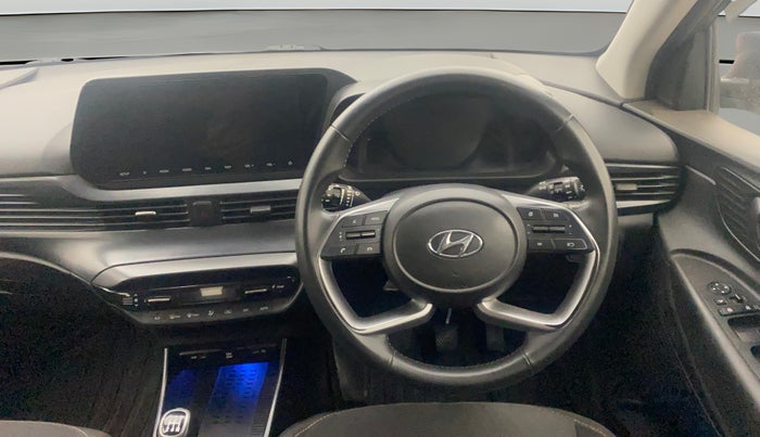 2022 Hyundai NEW I20 ASTA (O) 1.2 MT, Petrol, Manual, 1,00,478 km, Steering Wheel Close Up
