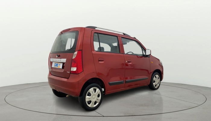 2018 Maruti Wagon R 1.0 VXI, Petrol, Manual, 50,824 km, Right Back Diagonal