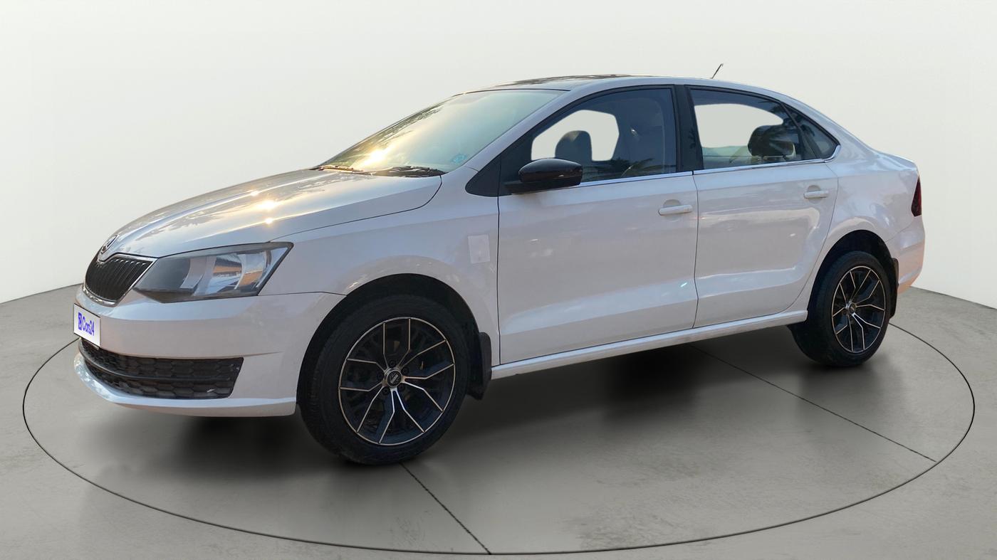 2020 Skoda Rapid ACTIVE 1.0 TSI AT, Petrol, Automatic, 84,807 km, Left Front Diagonal