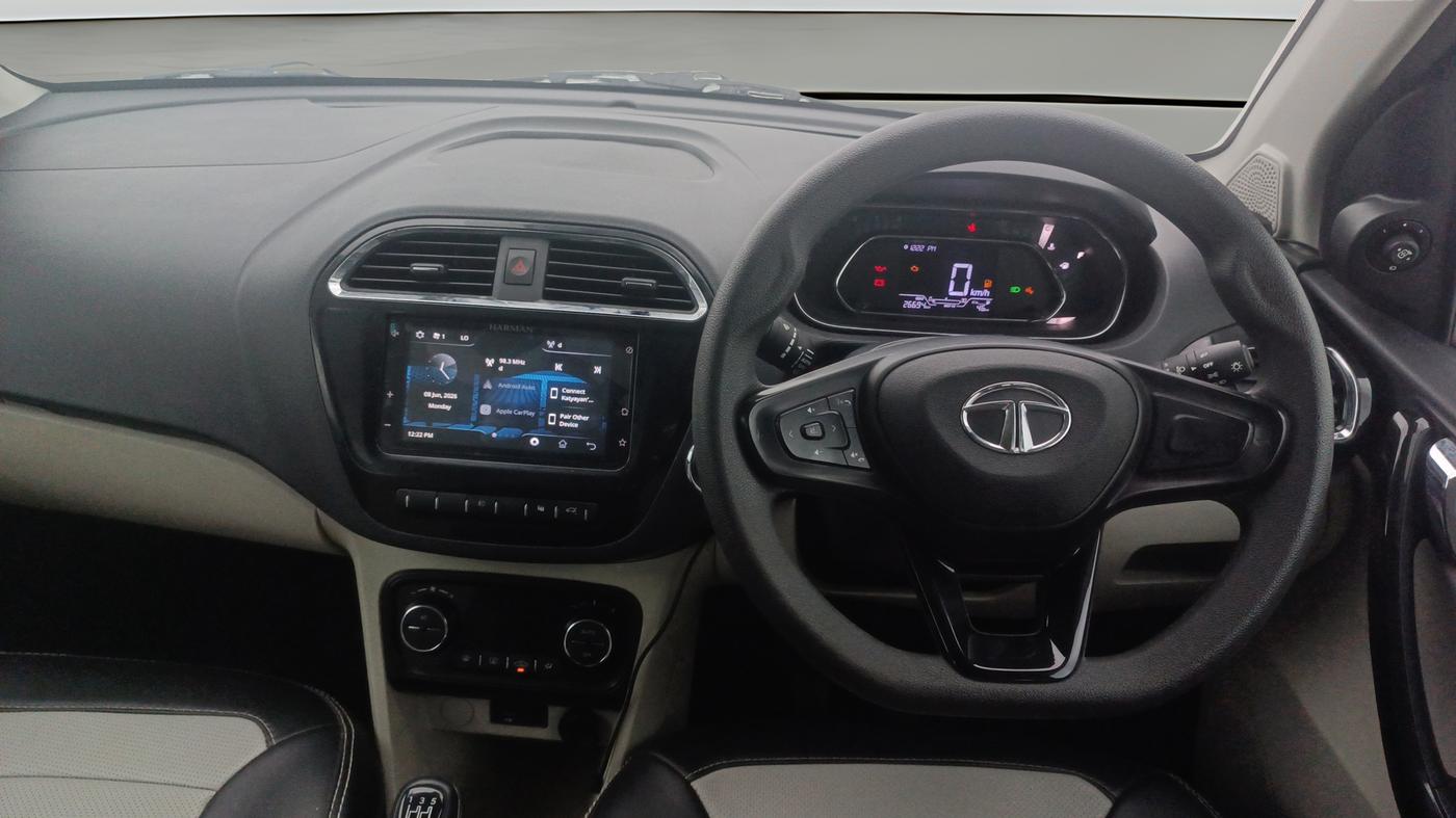 2022 Tata TIGOR XZ PLUS PETROL, Petrol, Manual, 26,694 km, Steering Wheel Close Up