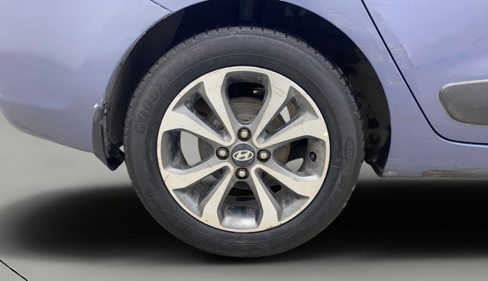 2014 Hyundai Xcent SX 1.2 (O), Petrol, Manual, 79,225 km, Right Rear Wheel