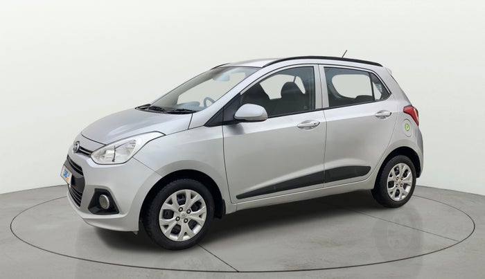 2014 Hyundai Grand i10 SPORTZ 1.2 KAPPA VTVT, Petrol, Manual, 49,643 km, Left Front Diagonal