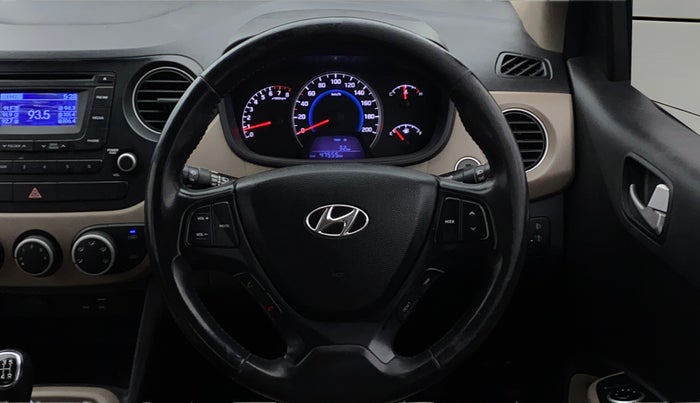 2015 Hyundai Grand i10 ASTA 1.2 KAPPA VTVT, Petrol, Manual, 47,552 km, Steering Wheel Close Up