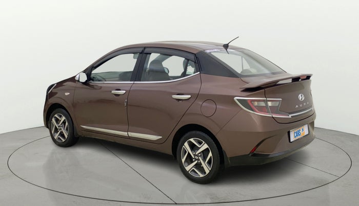 2021 Hyundai AURA S 1.2 CNG, CNG, Manual, 27,201 km, Left Back Diagonal