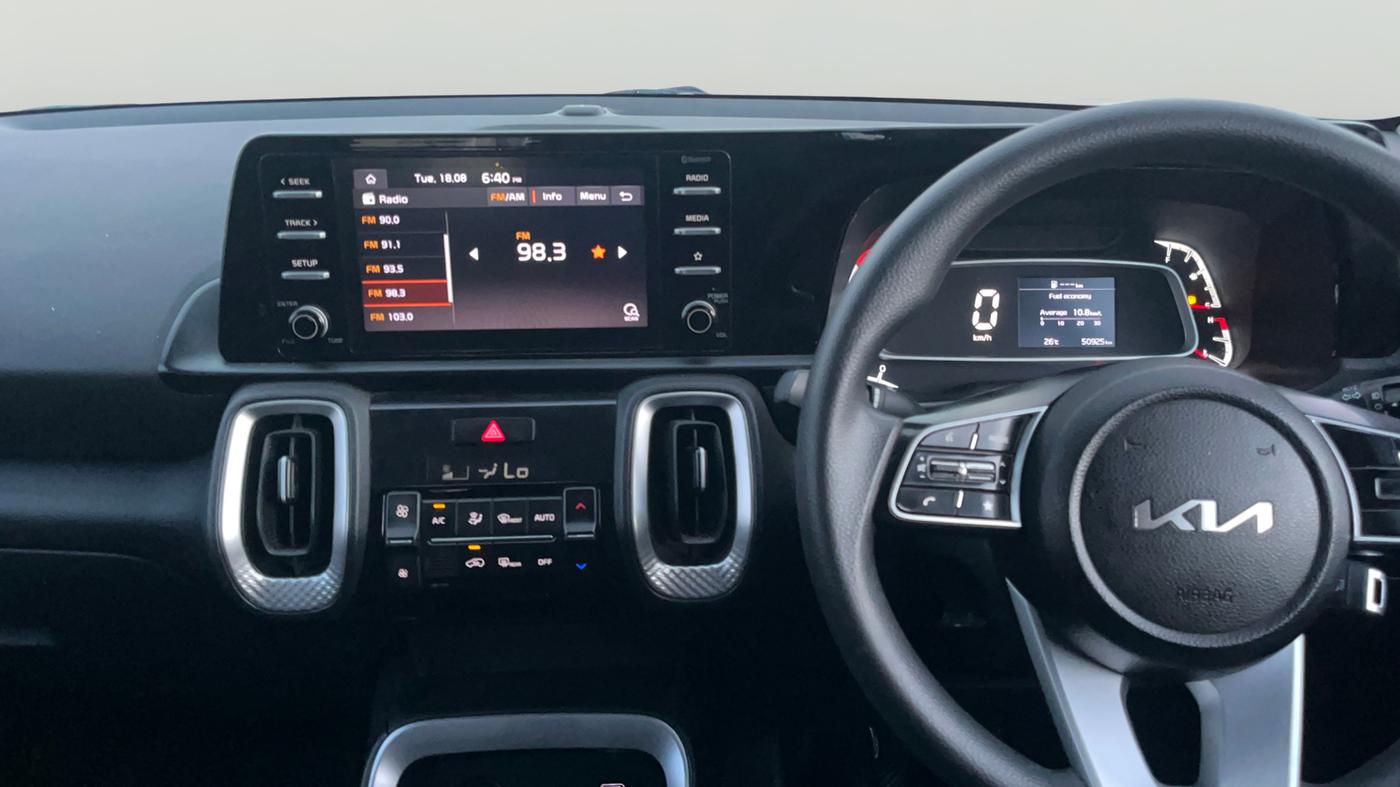 2021 KIA SONET HTK PLUS 1.2, Petrol, Manual, 50,904 km, Air Conditioner