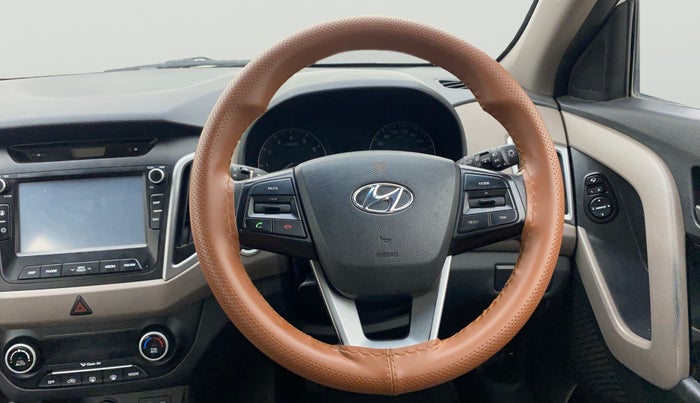 2017 Hyundai Creta SX PLUS 1.6 PETROL, Petrol, Manual, 79,133 km, Steering Wheel Close Up