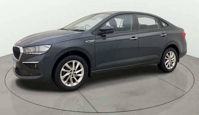 2022 Skoda SLAVIA AMBITION 1.0L TSI AT, Petrol, Automatic, 39,996 km, Left Front Diagonal