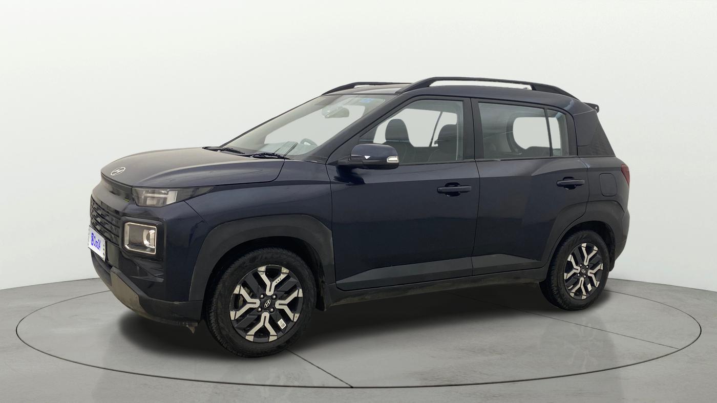 2024 Hyundai EXTER SX(O) CONNECT 1.2 AMT, Petrol, Automatic, 15,433 km, Left Front Diagonal