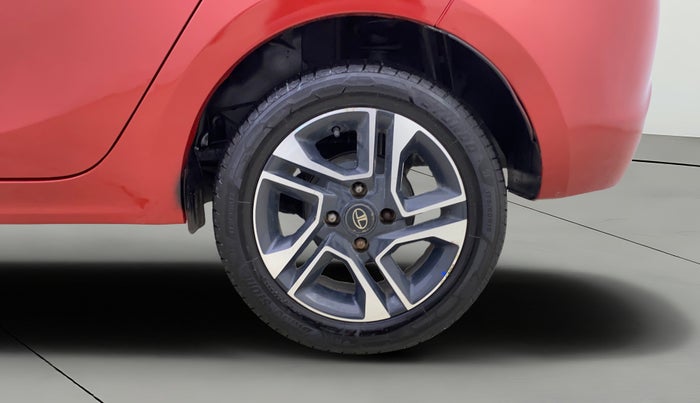 2017 Tata TIGOR XZA PETROL, Petrol, Automatic, 35,578 km, Left Rear Wheel