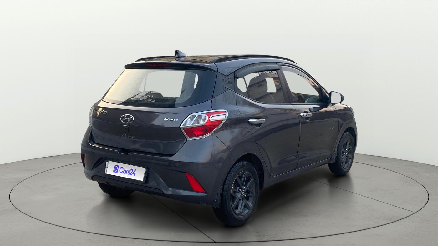 2019 Hyundai GRAND I10 NIOS SPORTZ 1.2 KAPPA VTVT, Petrol, Manual, 63,659 km, Right Back Diagonal