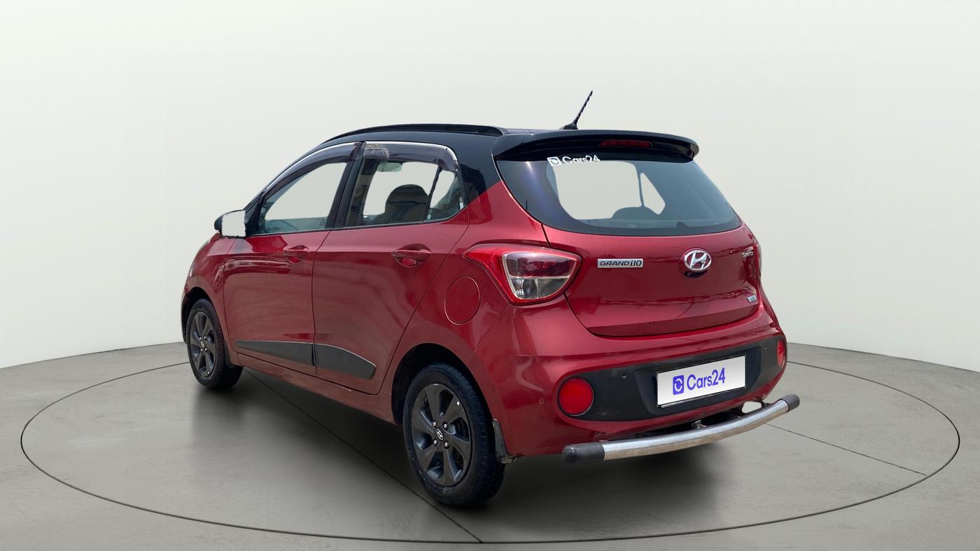 2019 Hyundai Grand i10 SPORTZ 1.2 KAPPA VTVT DUAL TONE, Petrol, Manual, 19,833 km, Left Back Diagonal