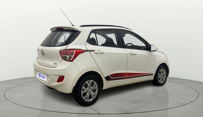 2016 Hyundai Grand i10 1.2 SPORTZ PRIME EDITION VTVT, Petrol, Manual, 68,576 km, Right Back Diagonal