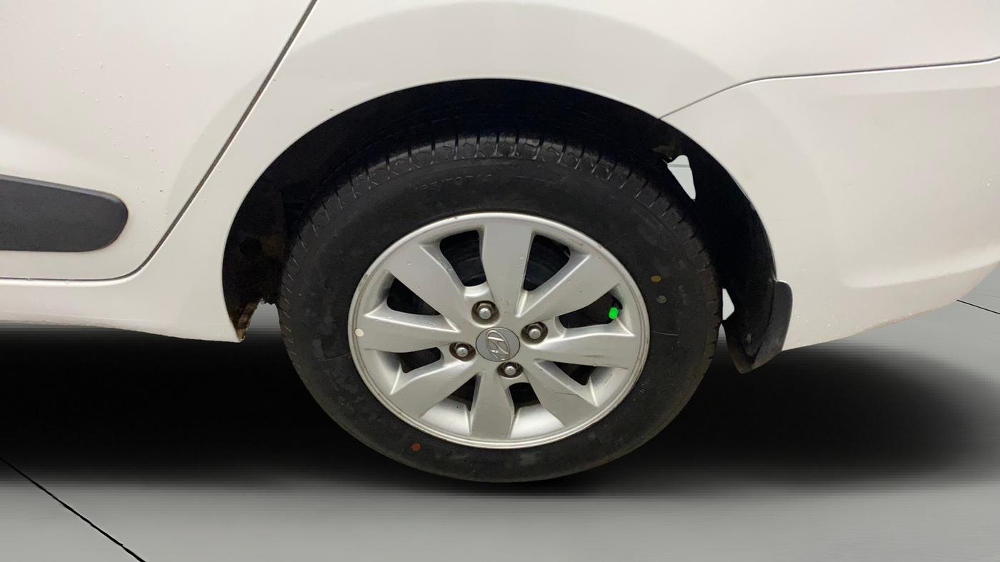 2014 Hyundai Xcent S 1.1 CRDI (O), Diesel, Manual, 73,615 km, Left Rear Wheel