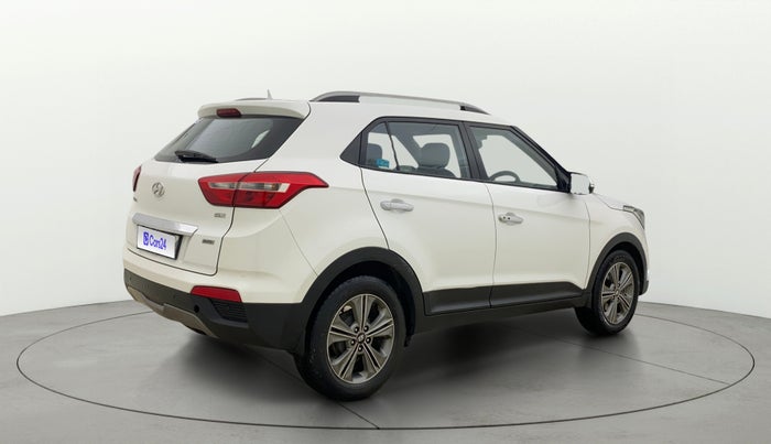 2017 Hyundai Creta SX PLUS AT 1.6 DIESEL, Diesel, Automatic, 1,11,615 km, Right Back Diagonal