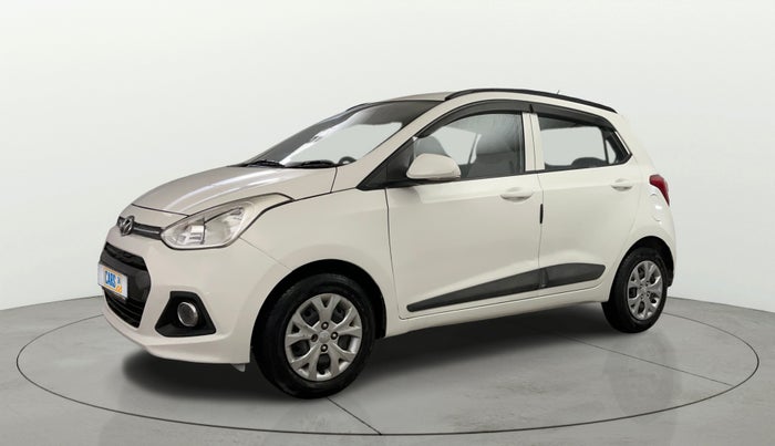 2015 Hyundai Grand i10 SPORTZ 1.2 KAPPA VTVT, Petrol, Manual, 48,027 km, Left Front Diagonal