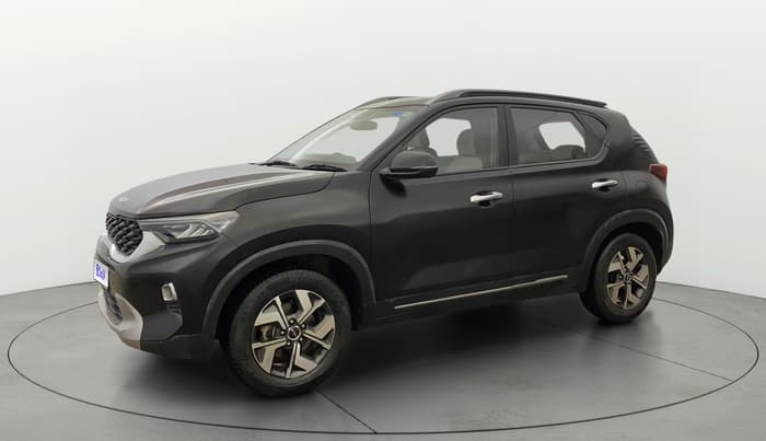 2022 KIA SONET HTX 1.0 IMT, Petrol, Manual, 33,346 km, Left Front Diagonal