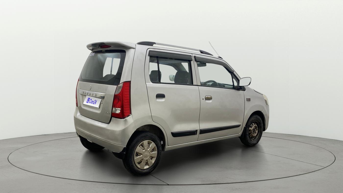 2015 Maruti Wagon R 1.0 LXI CNG, CNG, Manual, 76,434 km, Right Back Diagonal