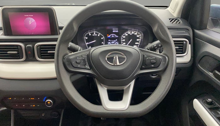 2022 Tata PUNCH ACCOMPLISHED MT, Petrol, Manual, 34,171 km, Steering Wheel Close Up