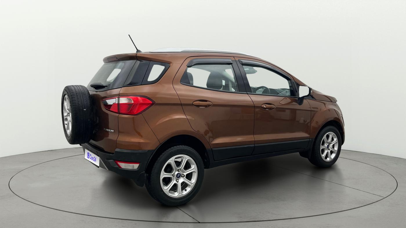 2019 Ford Ecosport TITANIUM + 1.5L PETROL AT, Petrol, Automatic, 51,195 km, Right Back Diagonal