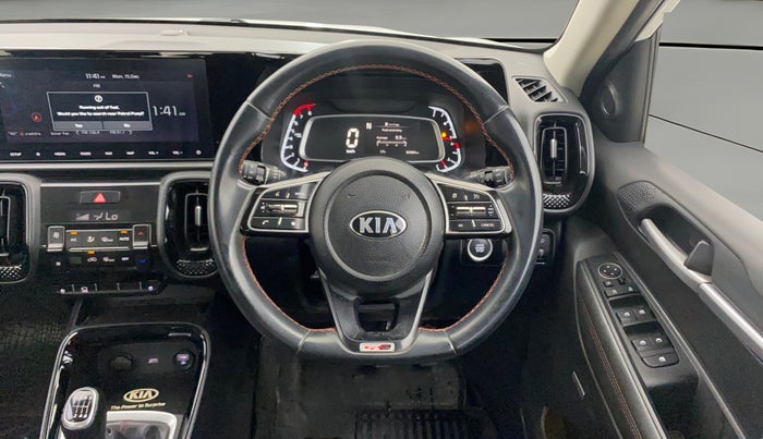 2020 KIA SONET GTX PLUS 1.0 IMT, Petrol, Manual, 52,368 km, Steering Wheel Close Up