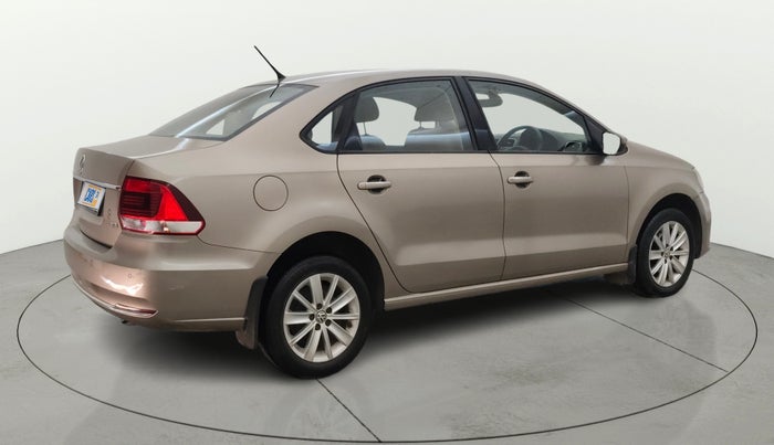 2016 Volkswagen Vento HIGHLINE 1.5 AT, Diesel, Automatic, 86,836 km, Right Back Diagonal
