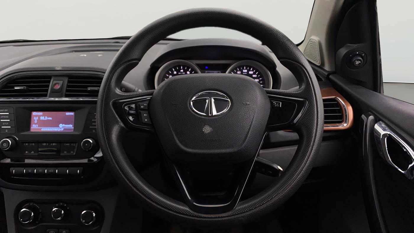 2017 Tata TIGOR XZA PETROL, Petrol, Automatic, 56,811 km, Steering Wheel Close Up