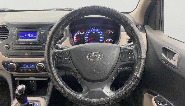 2014 Hyundai Xcent SX AT 1.2 (O), Petrol, Automatic, 52,499 km, Steering Wheel Close Up