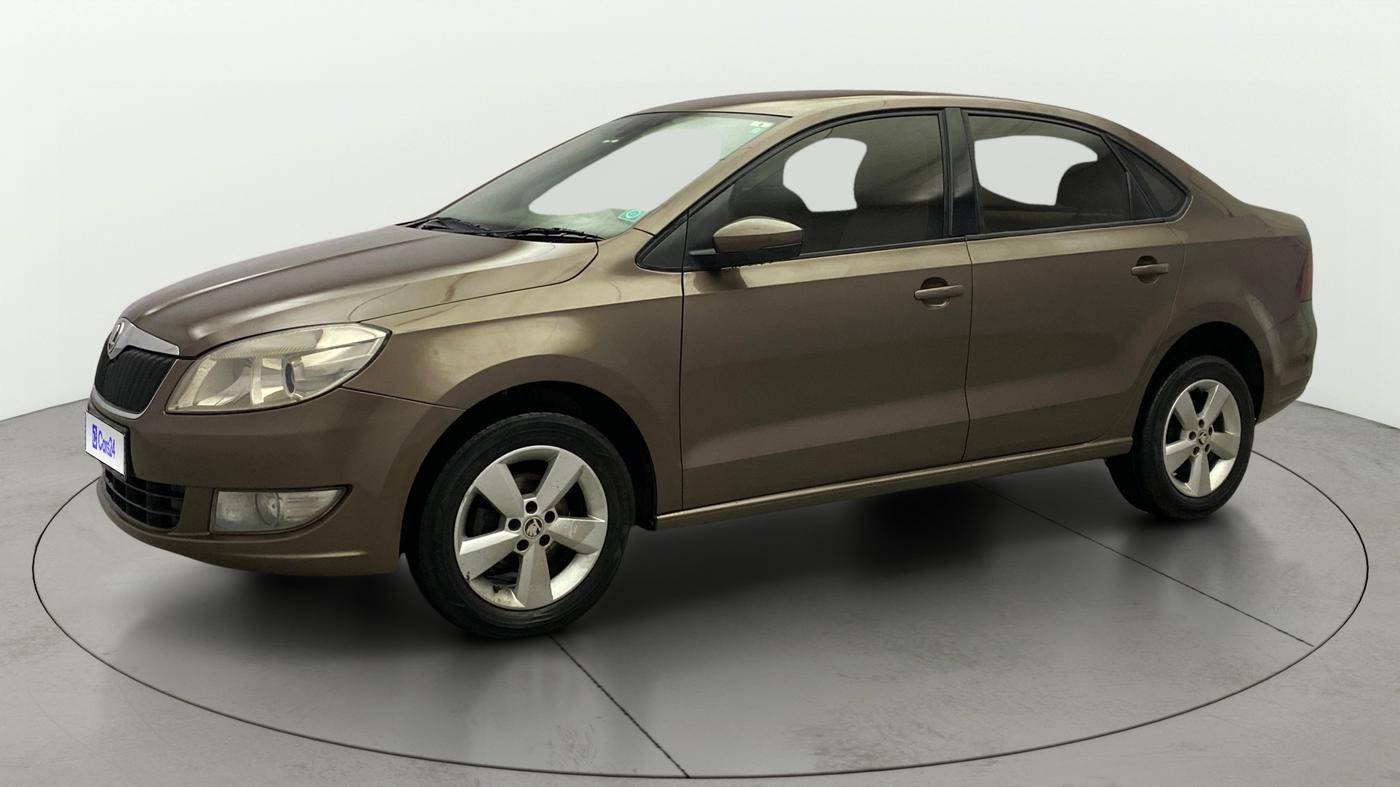 2016 Skoda Rapid STYLE 1.5 TDI AT, Diesel, Automatic, 1,02,150 km, Left Front Diagonal