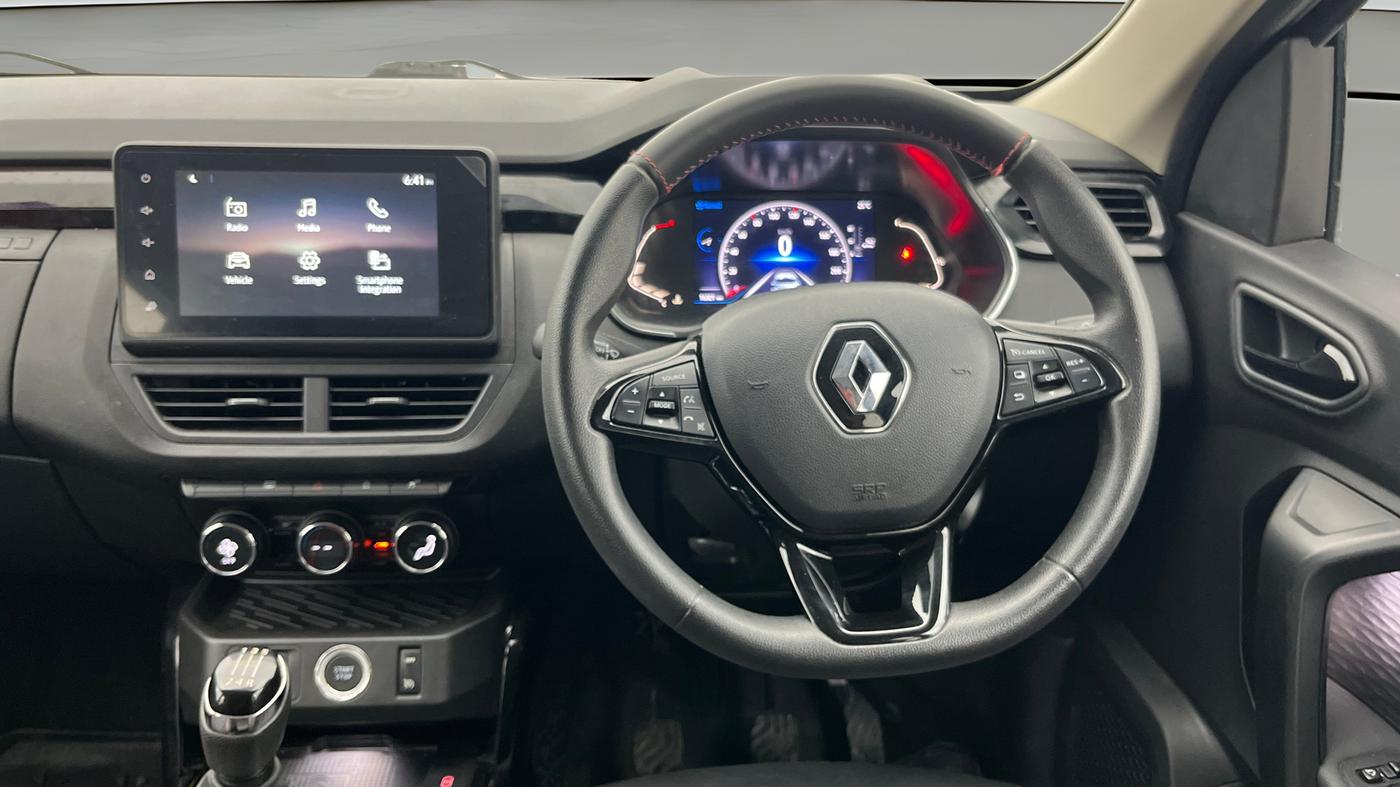 2023 Renault Kiger RXZ MT, Petrol, Manual, 16,320 km, Steering Wheel Close Up