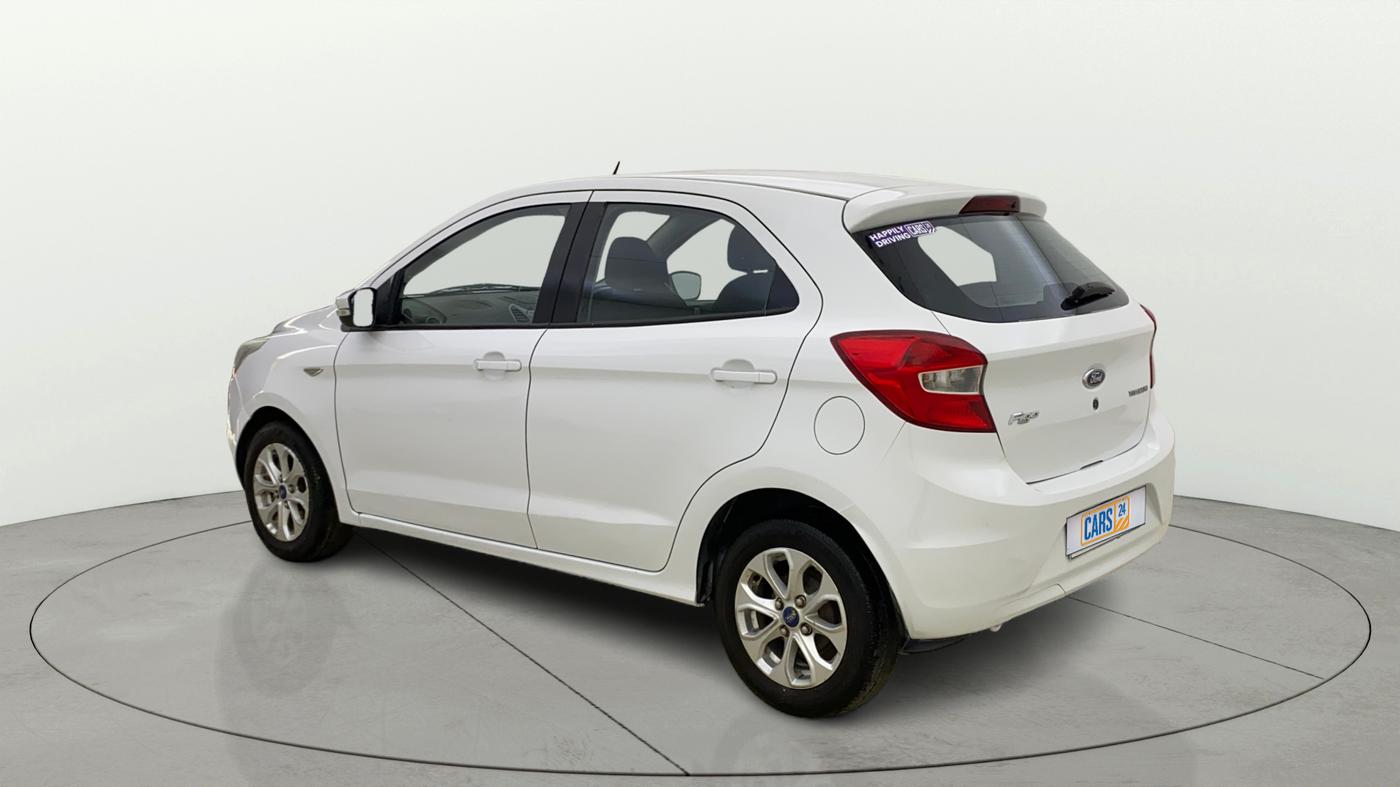 2017 Ford New Figo TITANIUM 1.2 PETROL MT, Petrol, Manual, 47,608 km, Left Back Diagonal