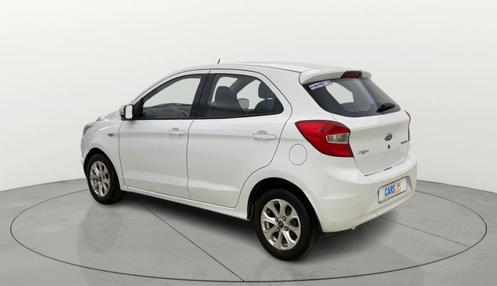 2017 Ford New Figo TITANIUM 1.2 PETROL MT, Petrol, Manual, 47,608 km, Left Back Diagonal