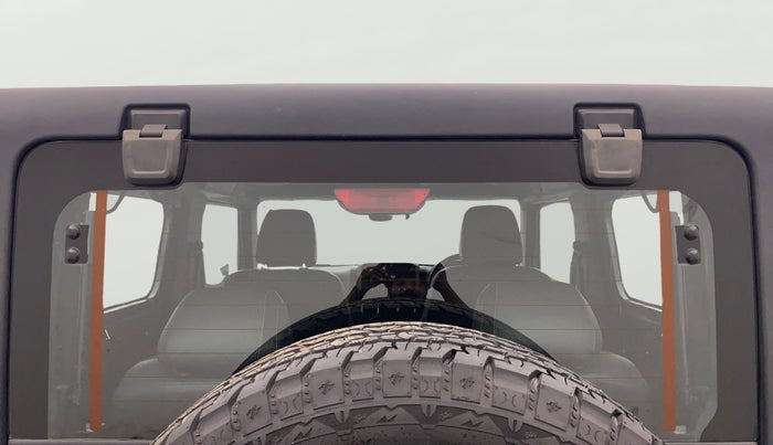 2021 Mahindra Thar LX HT PETROL 4WD MT, Petrol, Manual, 40,167 km, Rear Windshield