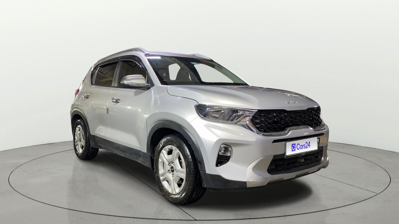 2022 KIA SONET HTK PLUS 1.2, Petrol, Manual, 55,705 km, Right Front Diagonal