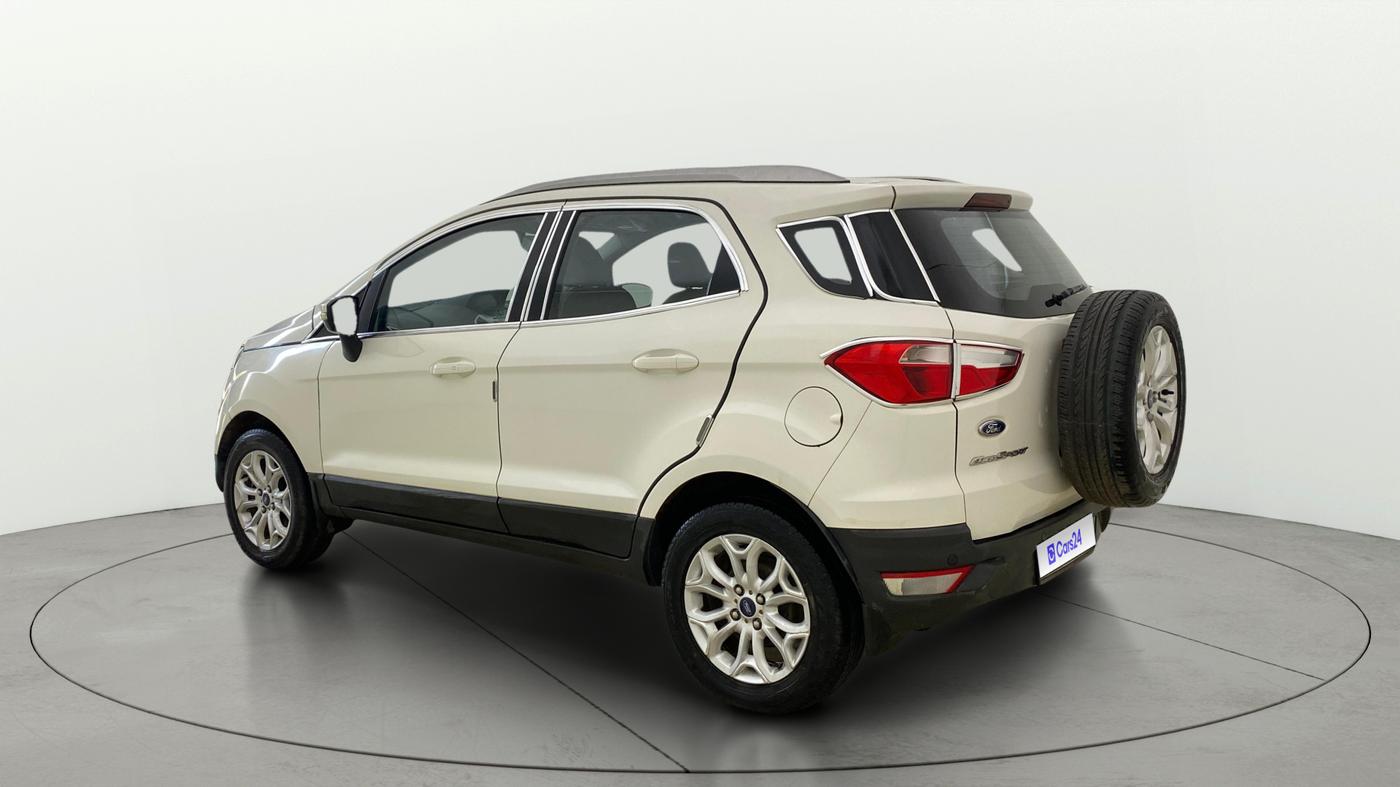 2017 Ford Ecosport TITANIUM 1.5L PETROL, CNG, Manual, 68,325 km, Left Back Diagonal